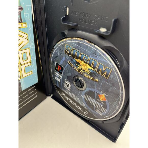 SOCOM 2 US Navy SEALS Greatest Hits PS2 PlayStation 2 CIB Manual Tested Works - Picture 5 of 6
